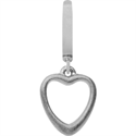 Christina Collect Big Heart silver pendant*